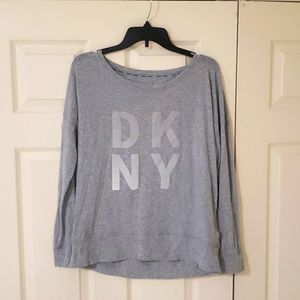 HI FALL!!! 💪DNKY SPORT GRAY LONG SLEEVE SHIRT